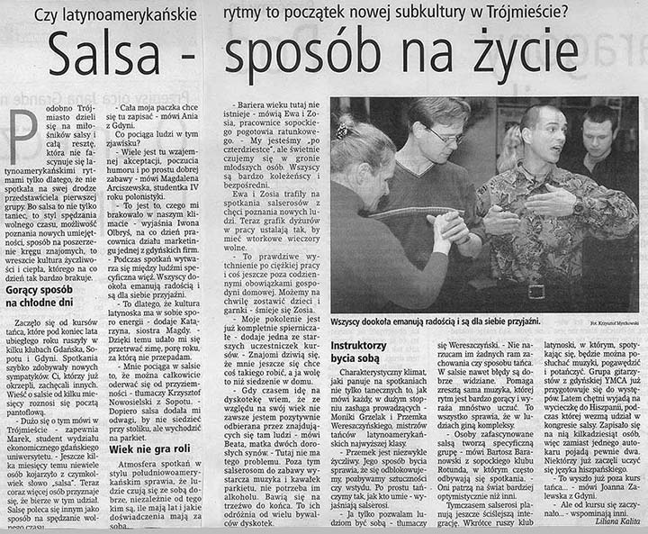 Salsa sposób na życie